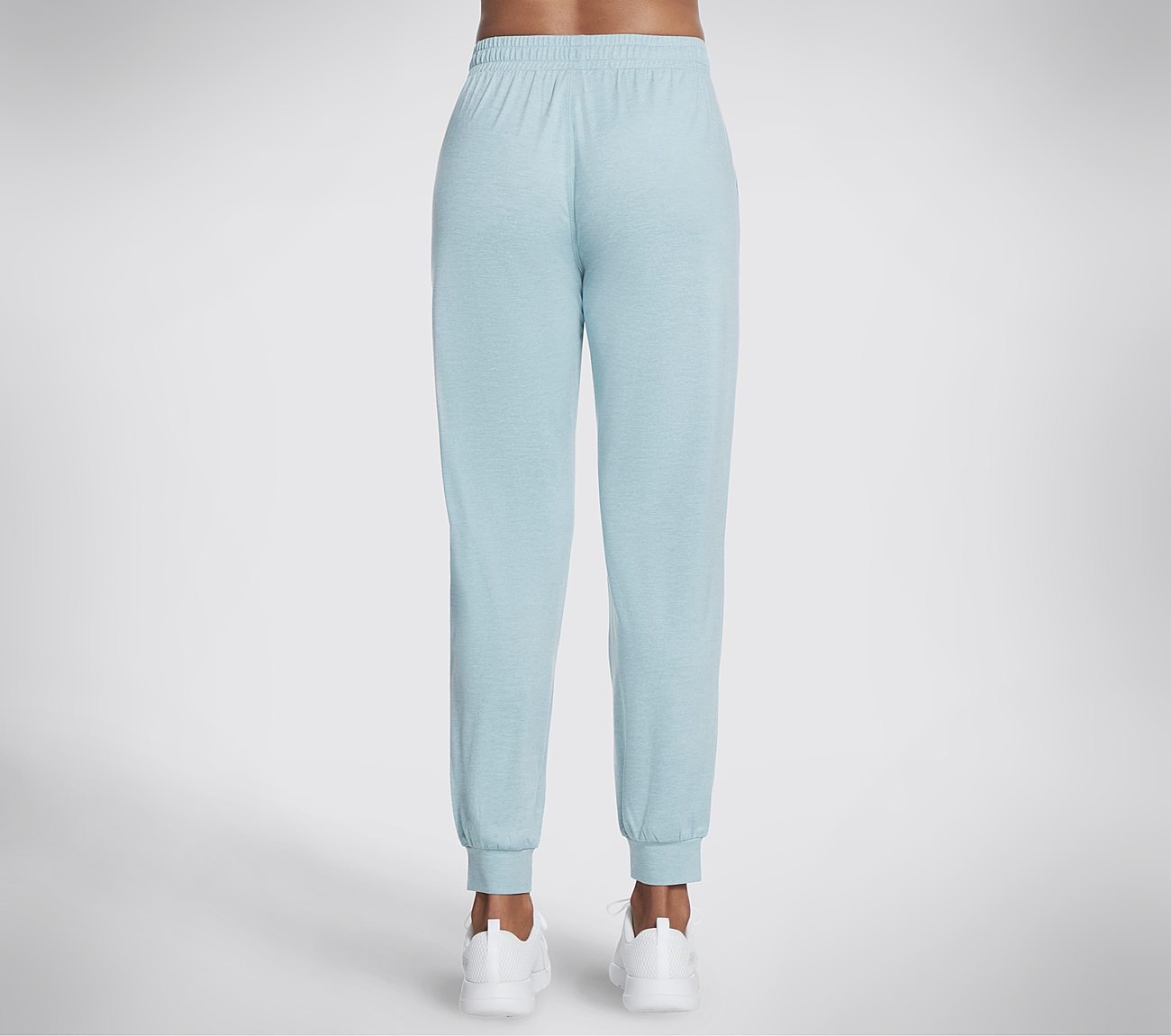 GODRI SWIFT JOGGER, LIGHT GREY/BLUE Apparels Top View