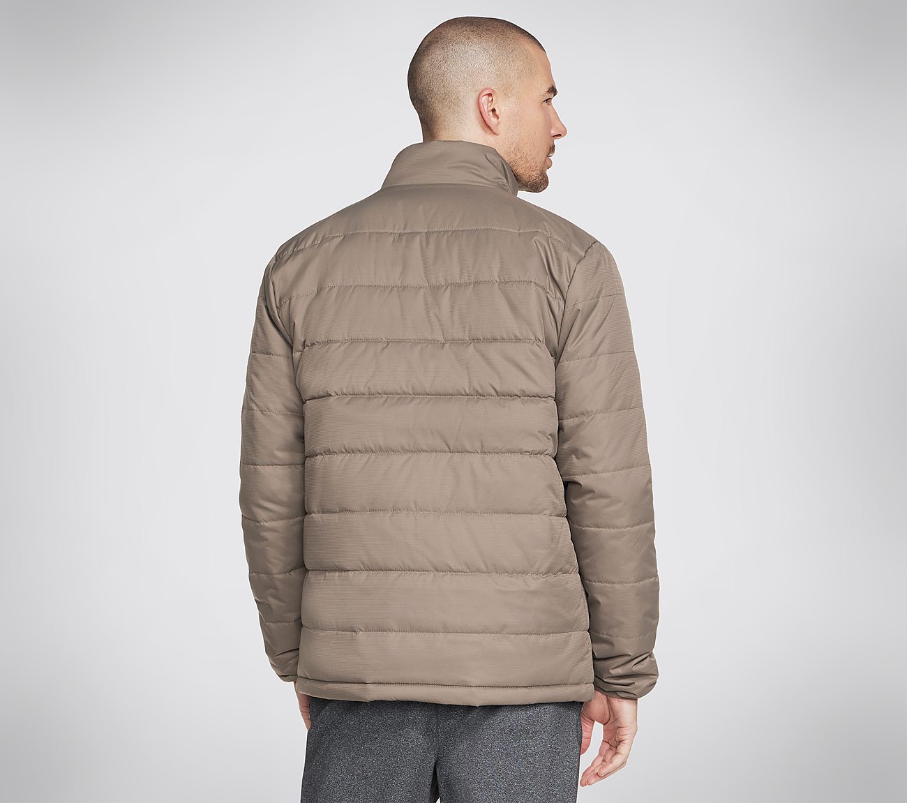 GOSHIELD JACKET, BROWN/NATURAL Apparels Top View