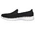 GO WALK SMART, BLACK/WHITE Footwear Left View