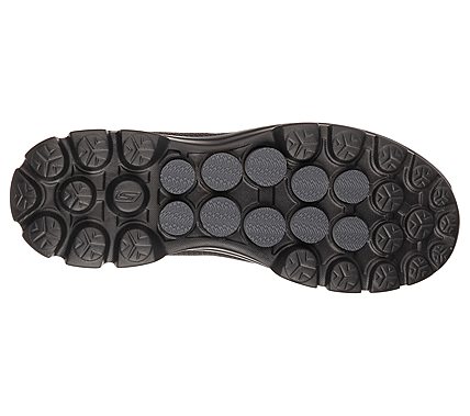GO WALK 3 - ABLAZE, BBLACK Footwear Bottom View