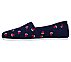 BOBS PLUSH-SELLIN'MELON, NAVY/RED Footwear Left View