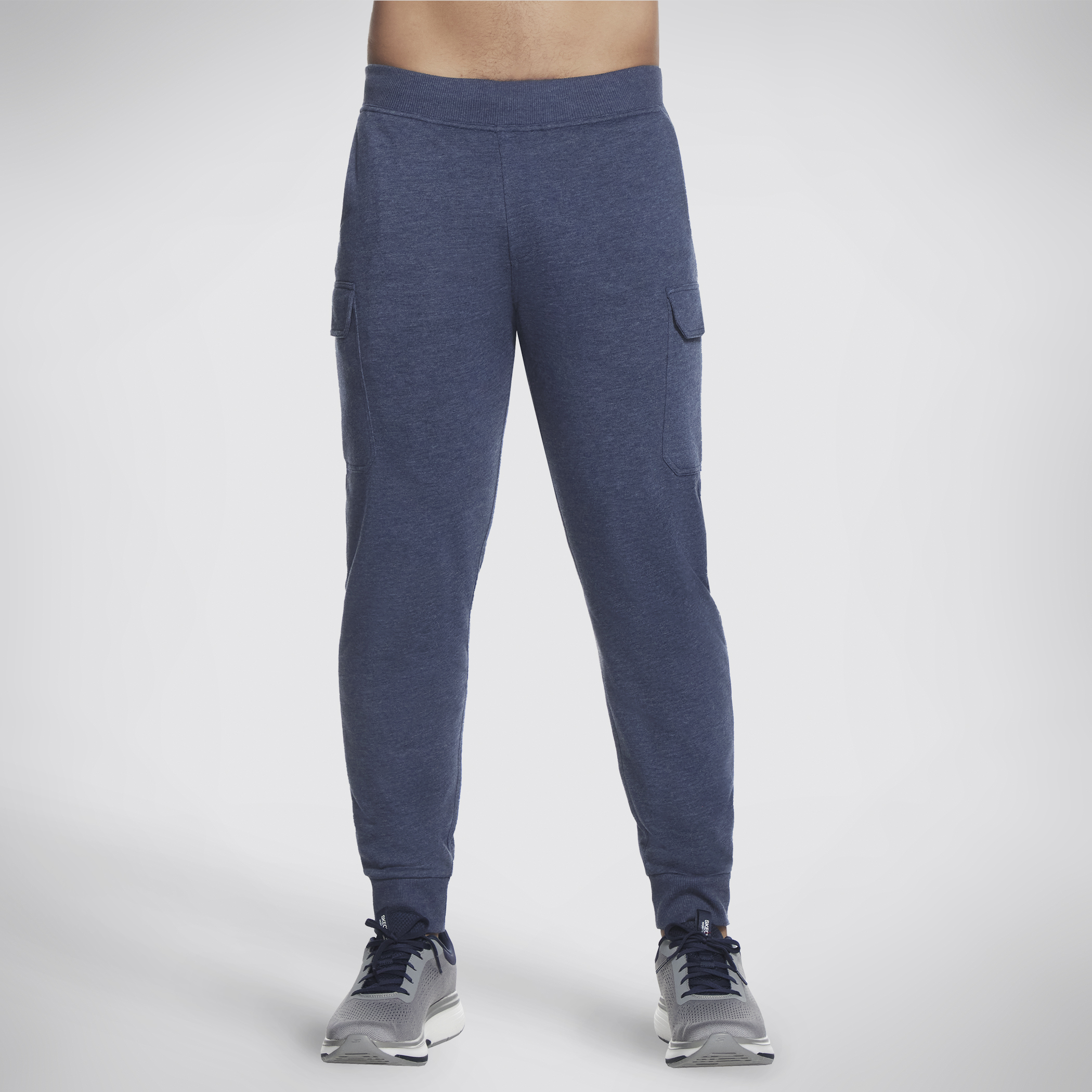 SKECH SWEATS DISCOVER CARGO J, NNNAVY Apparel Lateral View