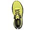 MAX CUSHIONING PREMIER TRAIL, LIME/MULTI Footwear Top View