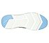 GO RUN ELEVATE - DOUBLE TIME, BLACK/MULTI Footwear Bottom View