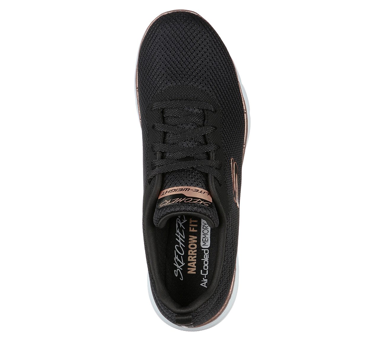 FLEX APPEAL 3.0-FIRST INSIGHT, BLACK/ROSE GOLD Footwear Top View
