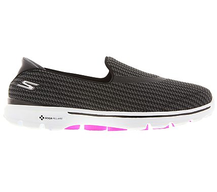 Geometrie De gasten Kritiek Skechers Black/White Go Walk 3 Womens Slip On Shoes - Style ID: 13980 |  India