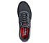 GO WALK 7, CHARCOAL/RED Footwear Top View