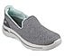 GO WALK ARCH FIT - OUR EARTH, GREY/AQUA Footwear Lateral View