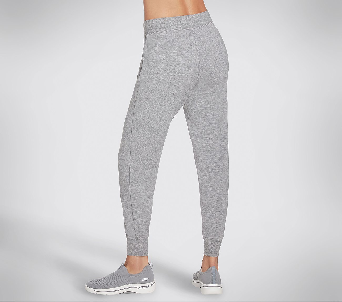 RESTFUL JOGGER, LIGHT GREY Apparel Top View
