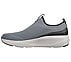 GO RUN ELEVATE - UPRAISE, GGREY/BLACK Footwear Left View