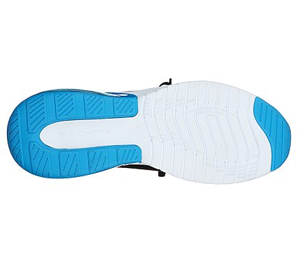 SKECH-AIR STRATUS - MAGLEV, BLACK/BLUE Footwear Bottom View