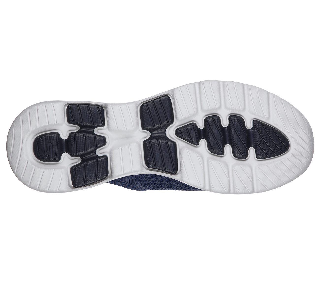 GO WALK 5 - TOWNWAY, BLUE Footwear Bottom View