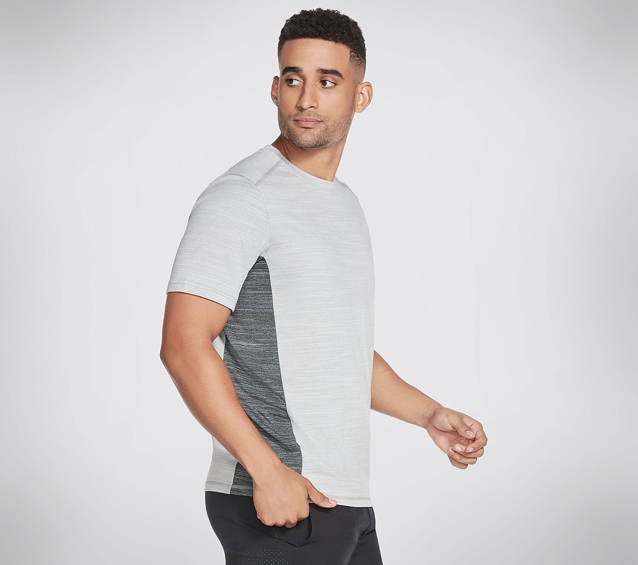 ON THE ROAD BLOCKED T-SHIRT, GGREY Apparels Bottom View