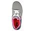 GO RUN 400, CHARCOAL/HOT PINK Footwear Top View