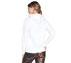 PYTHON FILL DIAMOND HOODIE, WWWHITE Apparels Top View