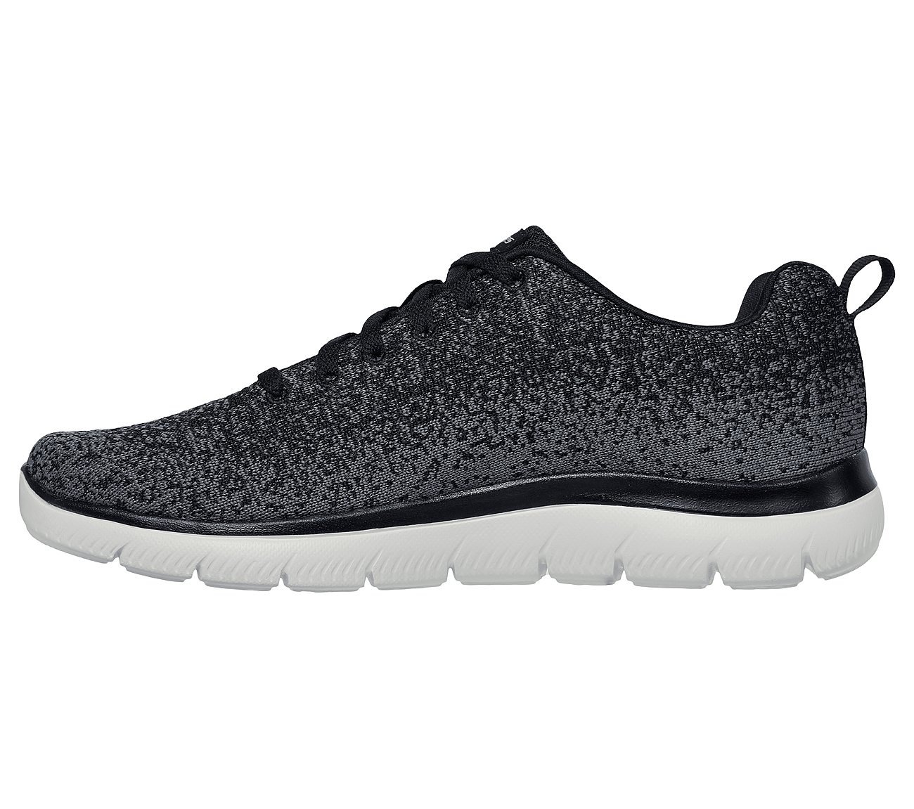 SUMMITS - WARRICK, BLACK/WHITE Footwear Left View