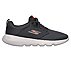 GO RUN FOCUS-LIMIT, CHARCOAL/ORANGE Footwear Right View