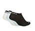 3PK WOMENS PERFORMANCE NON TERRY LOWCUT, WHITE/BLACK/BLUE
