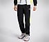 SKECHERS CUT & SEW JOGGER, WHITE/LIME