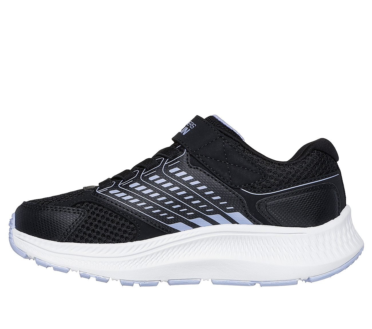 GO RUN CONSISTENT 2.0 - RUNNI, BLACK/LAVENDER Footwear Left View