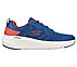 GO RUN ELEVATE, BLUE/ORANGE Footwear Right View