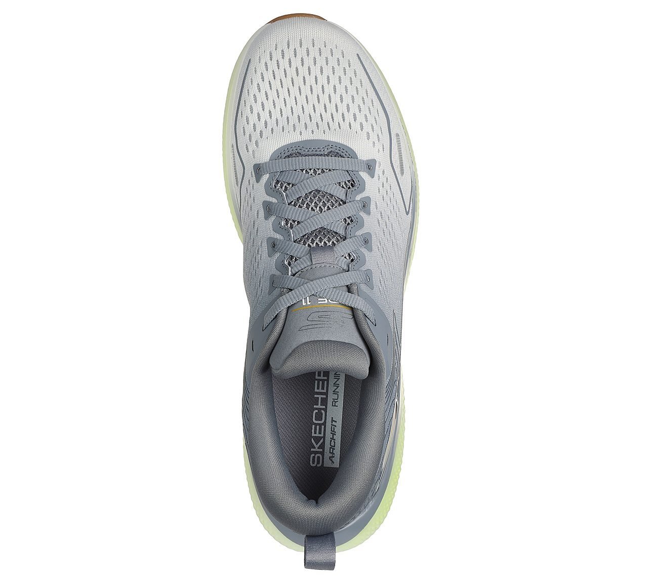 GO RUN RIDE 11, GREY Footwear Top View