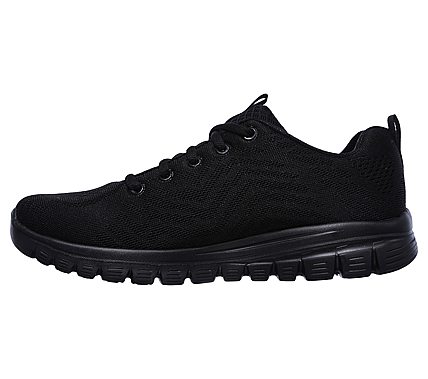 GRACEFUL-GET CONNECTED, BBLACK Footwear Left View