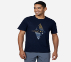 SKECHERS RECHARGE SS T-SHIRT, NNNAVY