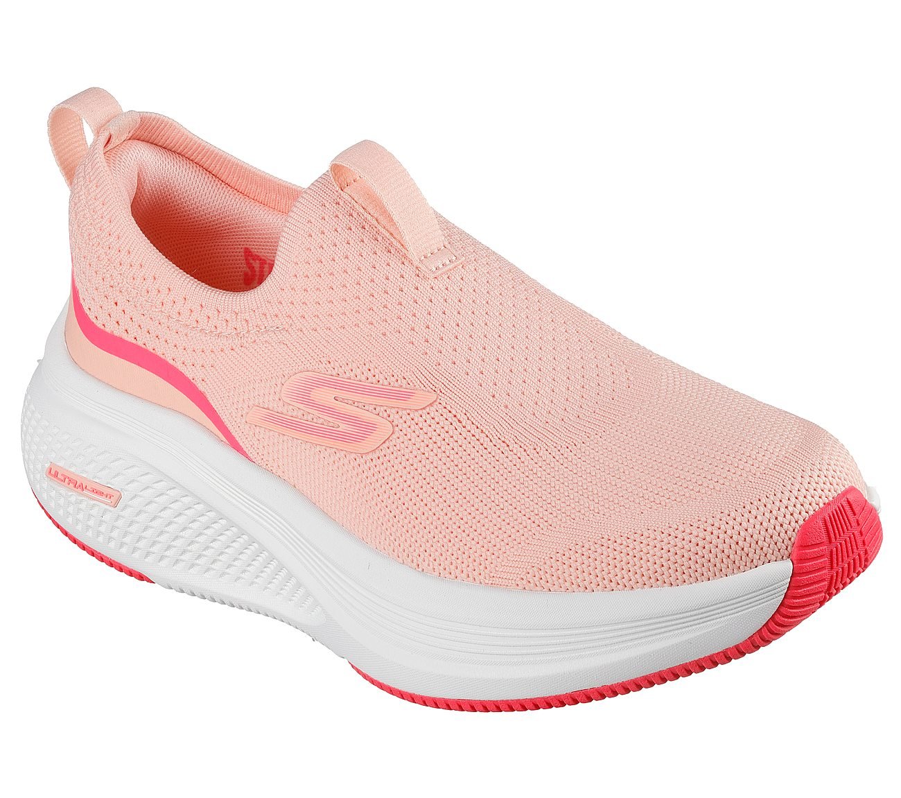 GO RUN ELEVATE 2.0 - CADENA, PEACH Footwear Right View