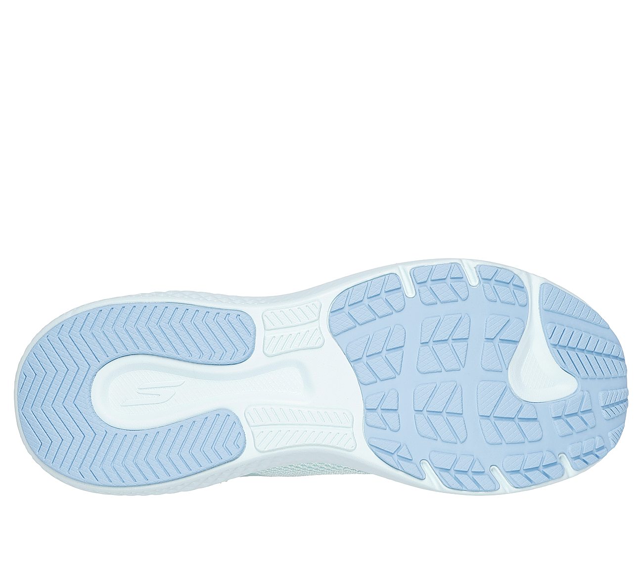 GO RUN SUPERSONIC MAX, AQUA Footwear Bottom View