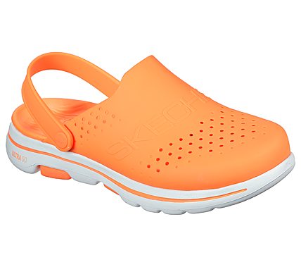 GO WALK 5 - UNMATCHED, OORANGE Footwear Lateral View