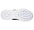 GO RUN 400, NAVY/WHITE Footwear Bottom View