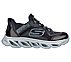 FLEX GLIDE, BLACK/CHARCOAL Footwear Right View