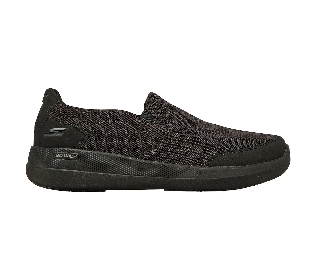 Skechers Black Go Stability Resolute Mens Slip On Shoes - Style ID: | India