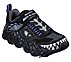 SKECH-O-SAURUS LIGHTS-DINO-TR, BLACK/CHARCOAL Footwear Lateral View