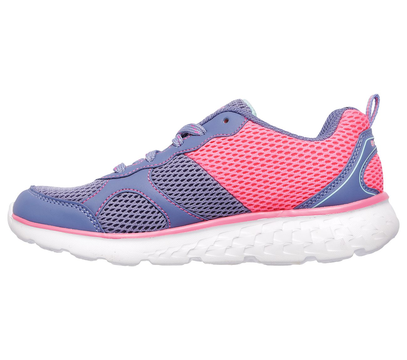 GO RUN 400, BLUE/NEON PINK Footwear Left View