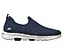 GO WALK 5 - COASTAL VIEW, NAVY/WHITE Footwear Lateral View