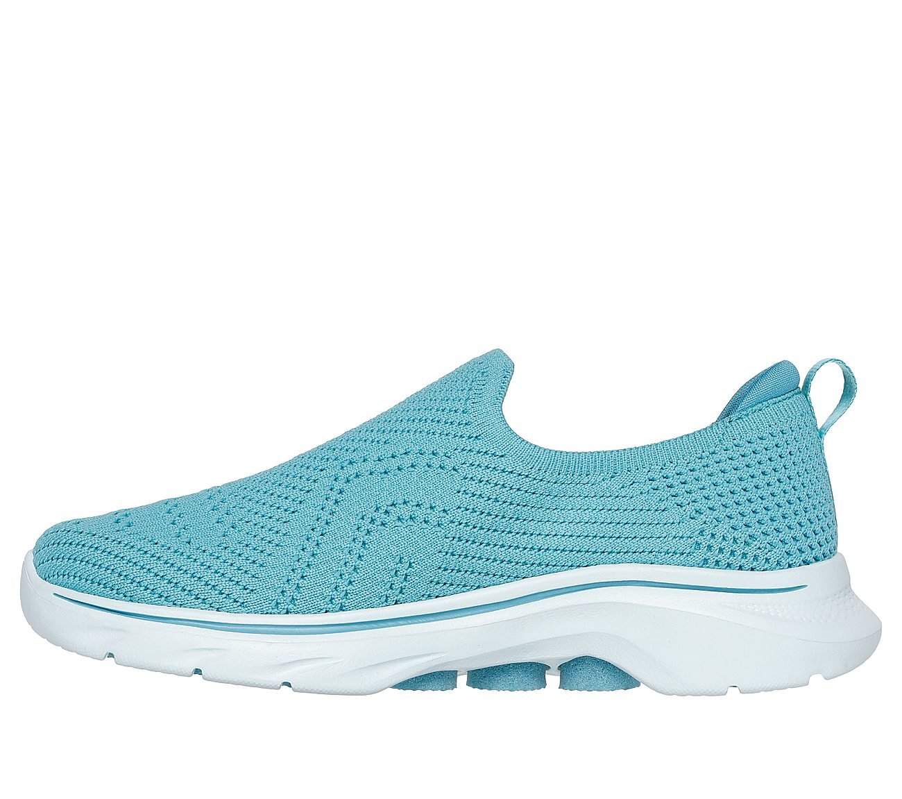 GO WALK 7 - AMINA, AQUA Footwear Left View