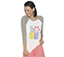 BOBS LOVE BASEBALL TEE, WWWHITE Apparels Lateral View