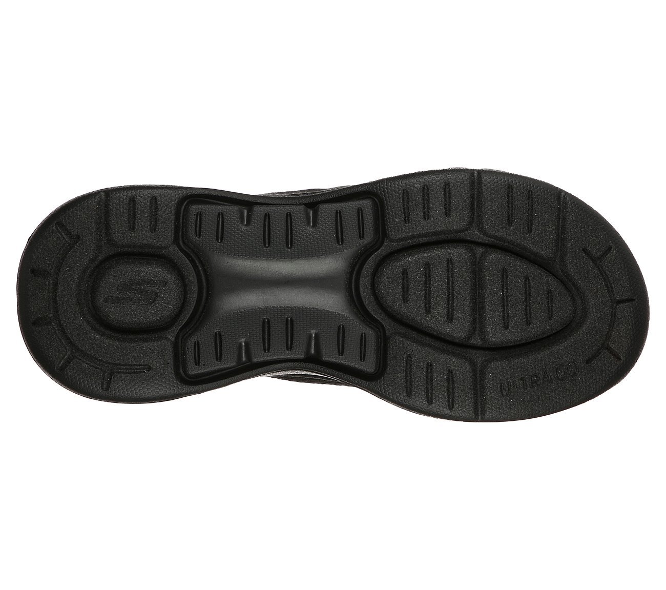 GO WALK ARCH FIT SANDAL - WEE, BBLACK Footwear Bottom View