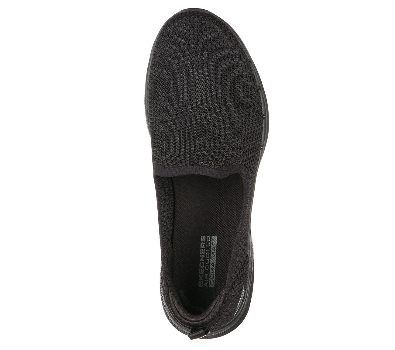 GO WALK 6 - CLEAR VIRTUE, BBLACK Footwear Top View
