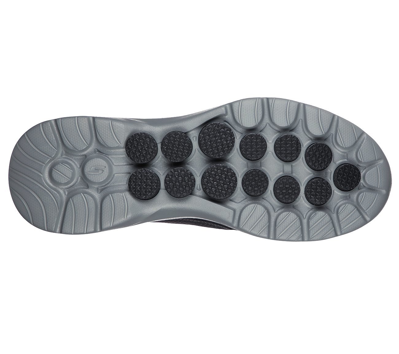 GO WALK 6 - ORVA, CCHARCOAL Footwear Bottom View