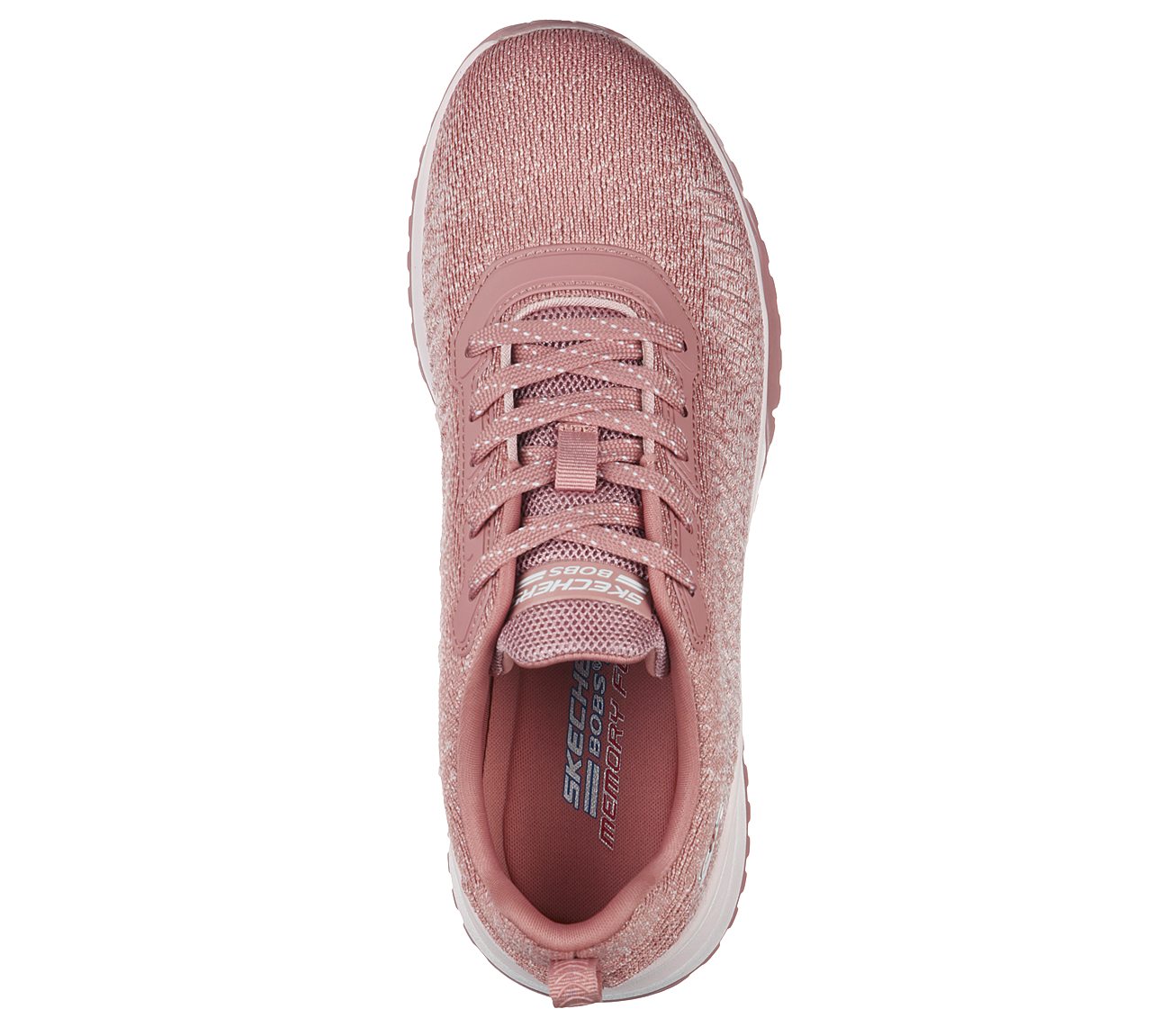 BOBS SQUAD3-ADVENTURE UNKNOWN, BLUSH Footwear Top View