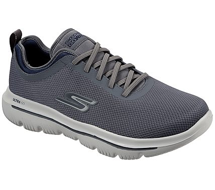 Charcoal/Navy Go Walk Ultra Inter Walking Shoes - Style ID: 54742 | India