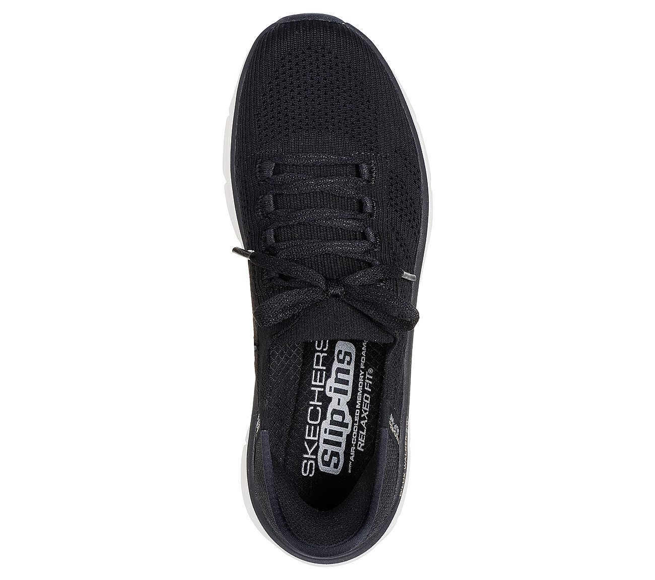 D'LUX WALKER 2.0-THRILL MOVEMENT, BLACK/TAN Footwear Top View