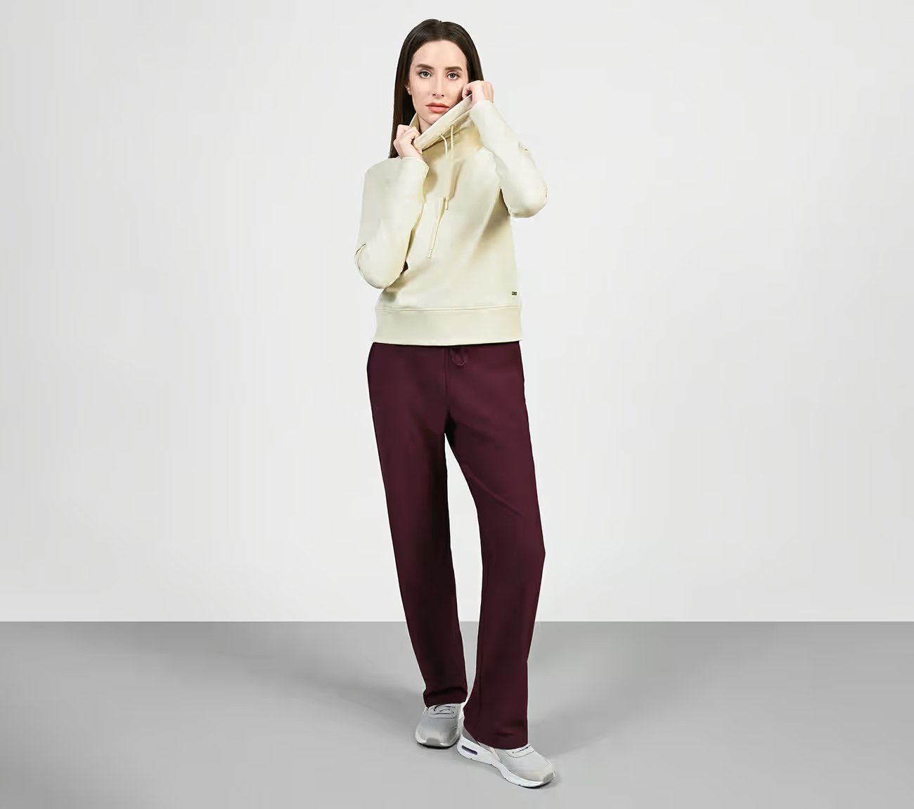 GOLUXE RIB PANT, BBBBLACK Apparel Right View