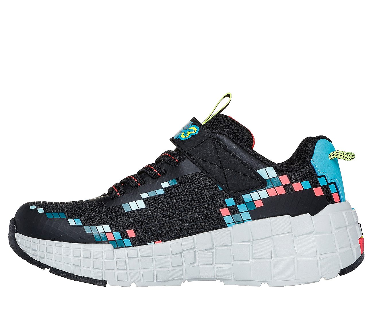 MEGA-CRAFT 3, BLACK/MULTI Footwear Left View