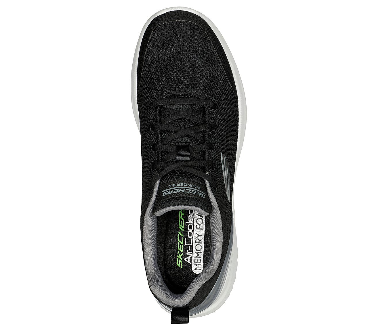 BOUNDER 2, BBBBLACK Footwear Top View