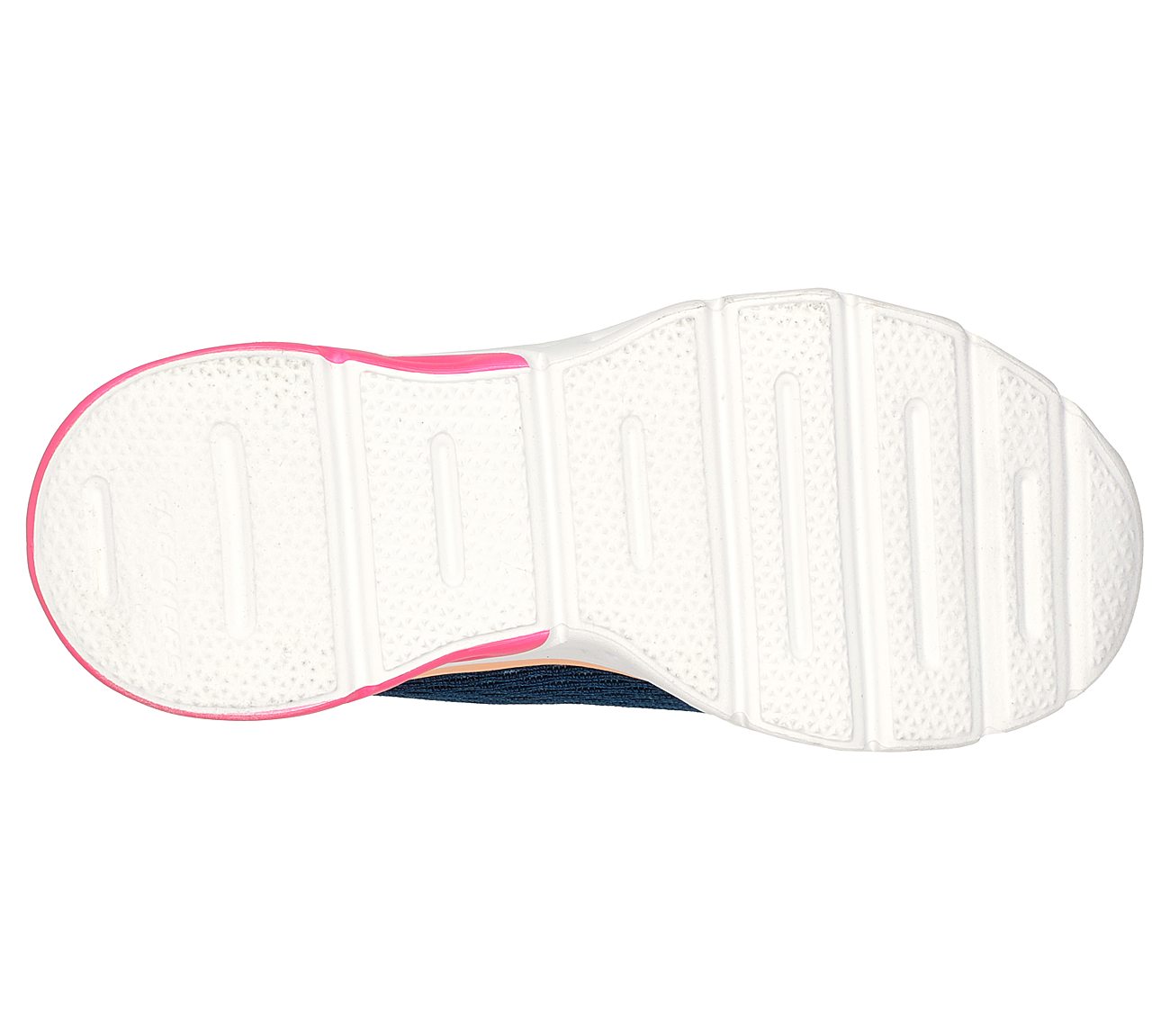 GLIDE-STEP SPORT - WAVE HEAT, NAVY/PINK Footwear Bottom View