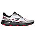 GO RUN 7, WHITE/BLACK/RED Footwear Lateral View